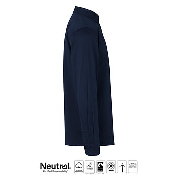 Skjorta Twill - Herr - Neutral - Fairtrade & EKO - Navy