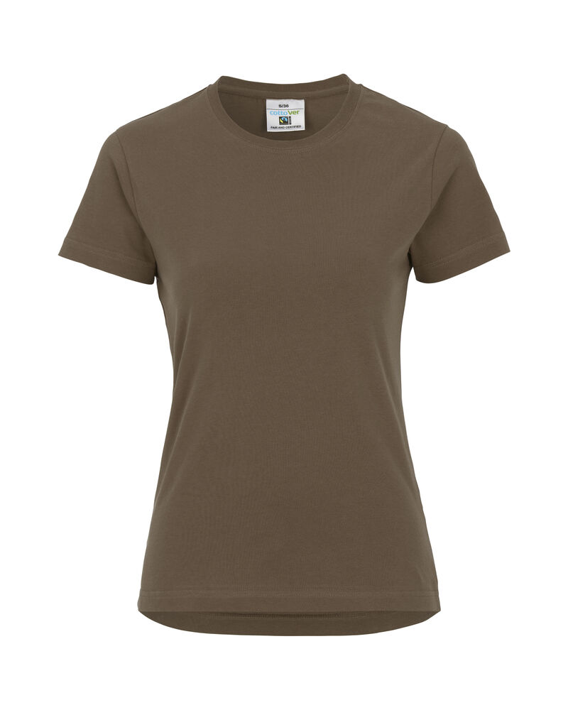 10-PACK Cottover - T-shirt Klassisk - Dam - Fairtrade & Ekologisk GOTS - 29 olika färger -  - 22