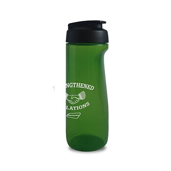 Sportflaska Kick 700 ml - Grön transparent
