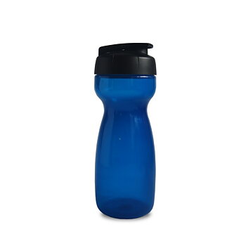 Sportflaska Bella 550 ml - Blå transparent