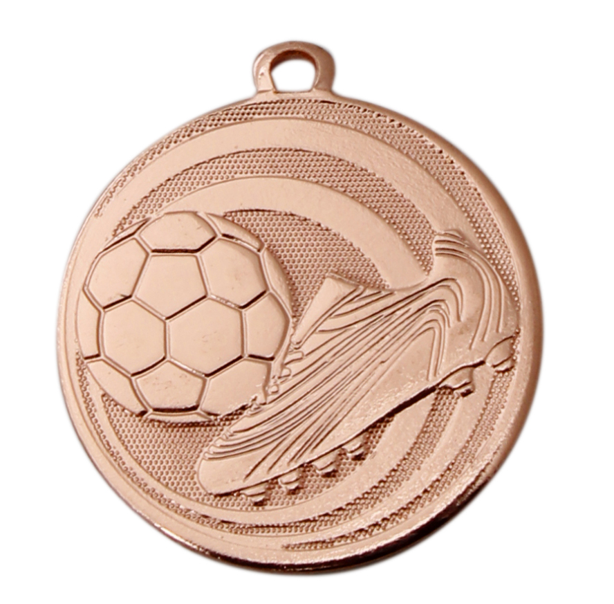 Medaljer 45 mm präglad - Fotboll - Guld, Silver och Brons - 4