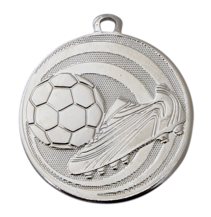 Medaljer 45 mm präglad - Fotboll - Guld, Silver och Brons - 3