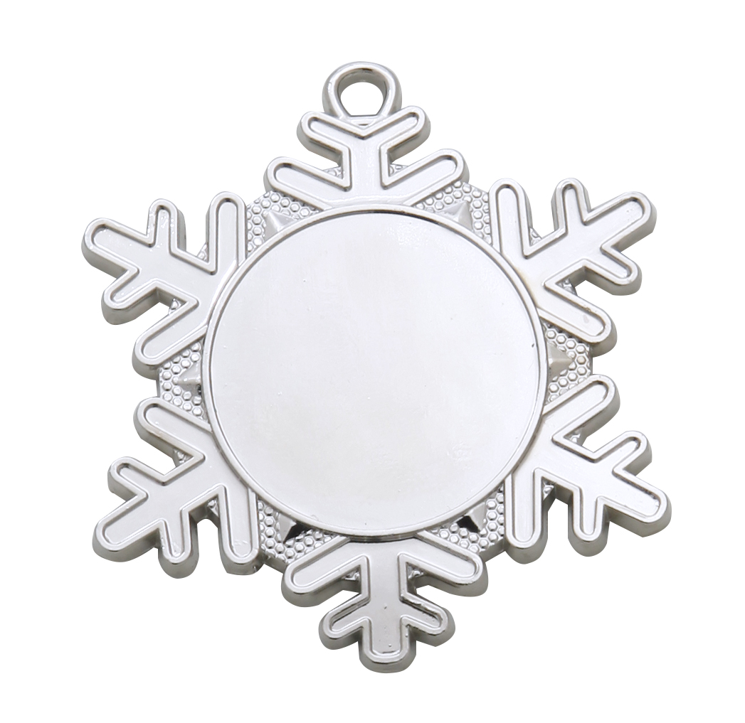 Medaljer 50 mm Snowflakes - Guld, Silver, Brons - 3