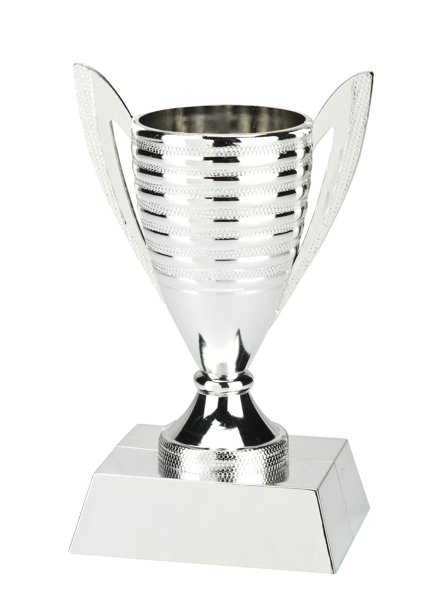 Pokal Lövgärdet - 130 mm - Silver - Inklusive skylt med valfri text