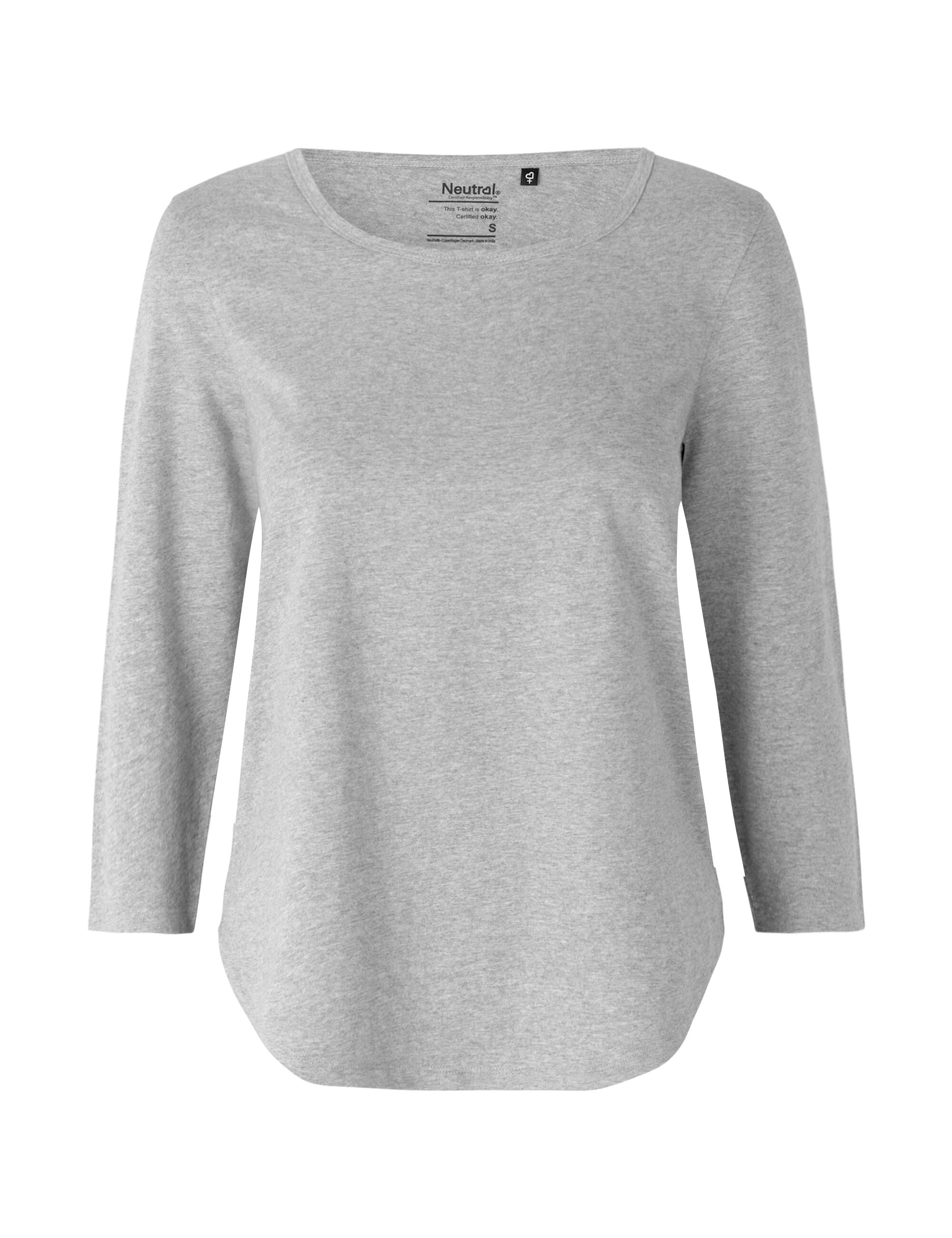 Neutral - 3/4 Armlängd T-shirt - Dam - Fairtrade, EKO & GOTS - 6 olika färger - 3