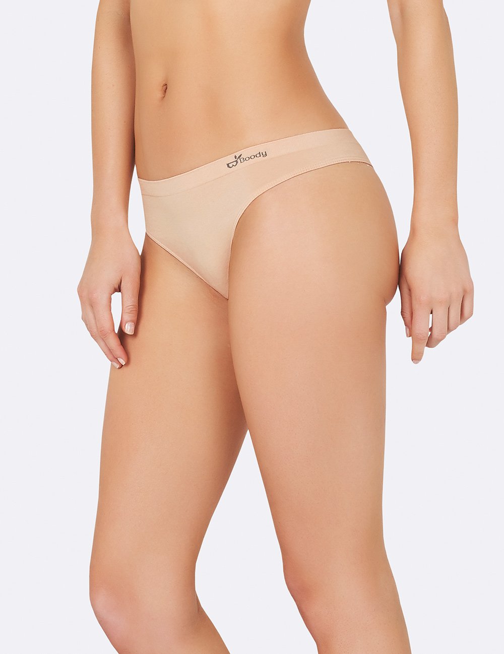 G-String, Nude, Boody Bamboo Eco Wear, Organic  - 2