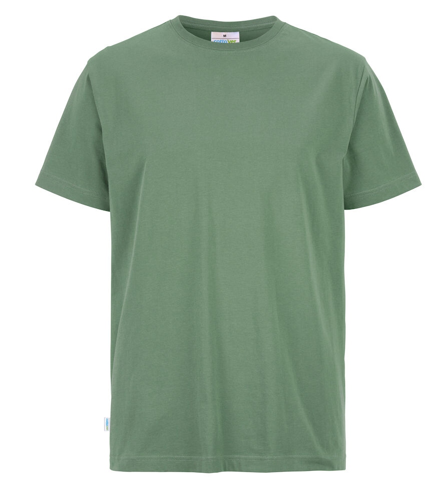 5-Pack T-shirt Klassisk - Herr - Cottover - Fairtrade & Ekologisk GOTS - 29 olika färger - 18