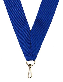 Medaljband Långt 800x22 mm - Blå