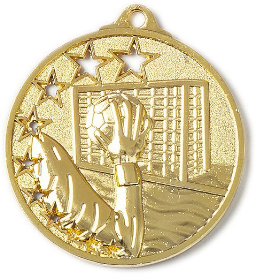 Medaljer 45 mm präglad - Handboll - Guld, Silver och Brons