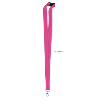 Logoband Neutrala utan tryck - Pink