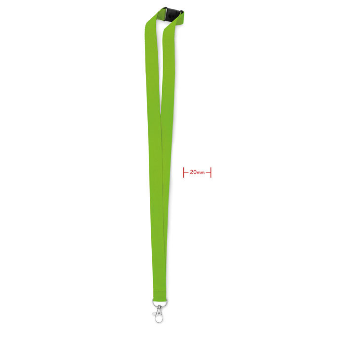 Logoband Neutrala utan tryck - Lime Green