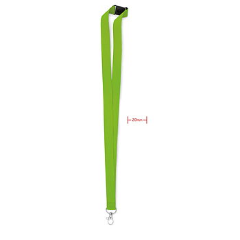 Logoband Neutrala utan tryck - Lime Green