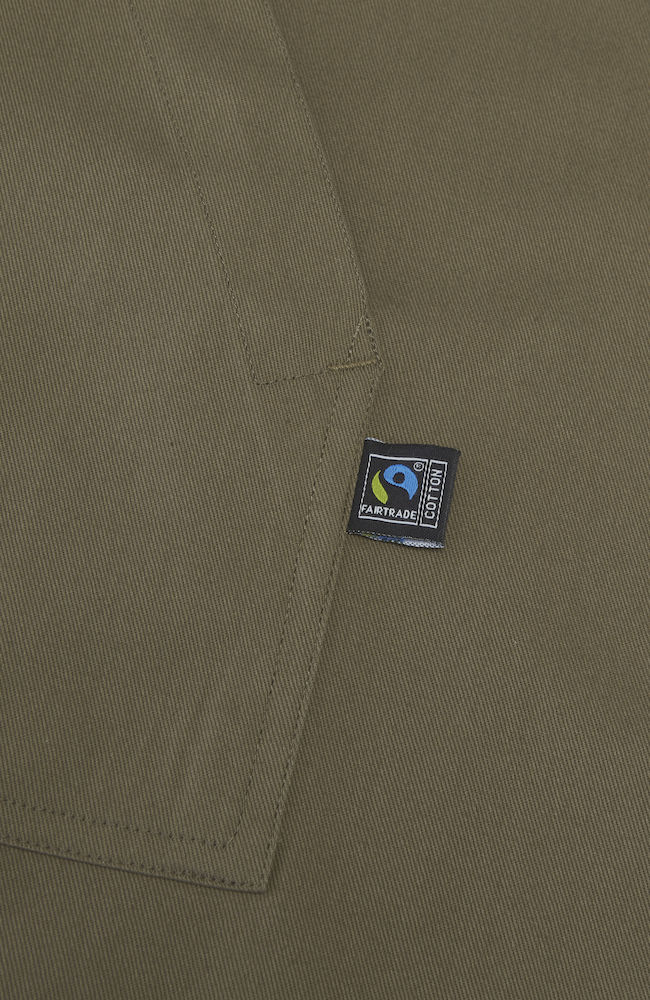 Förkläde Kombi - Oliv - Cottover - Fairtrade, EKO & GOTS - 4