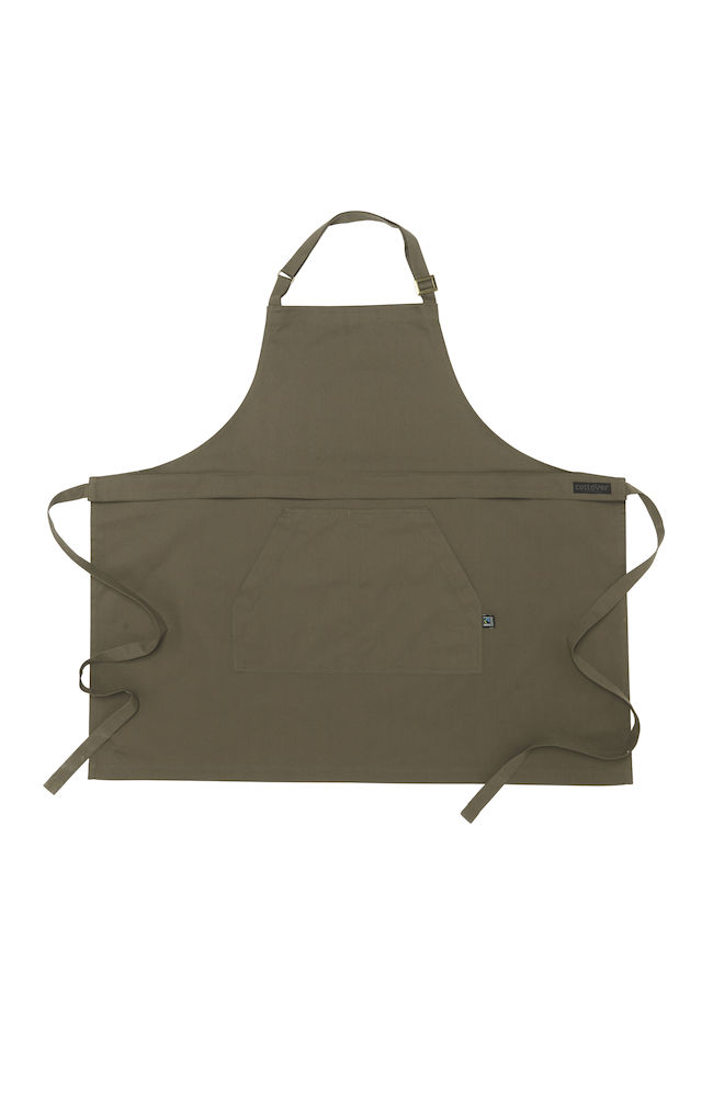 Förkläde Kombi - Oliv - Cottover - Fairtrade, EKO & GOTS - 2
