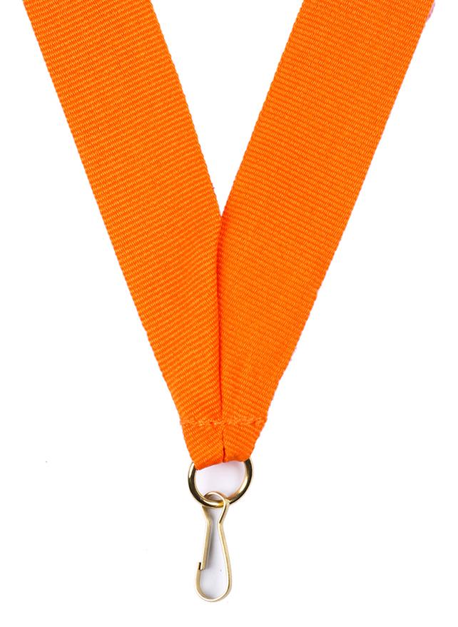 Medaljband Långt 800x22 mm - Orange