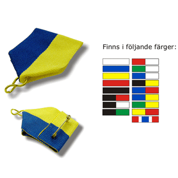 Korta Exklusiva Medaljband 40x35 mm - 17 olika färger