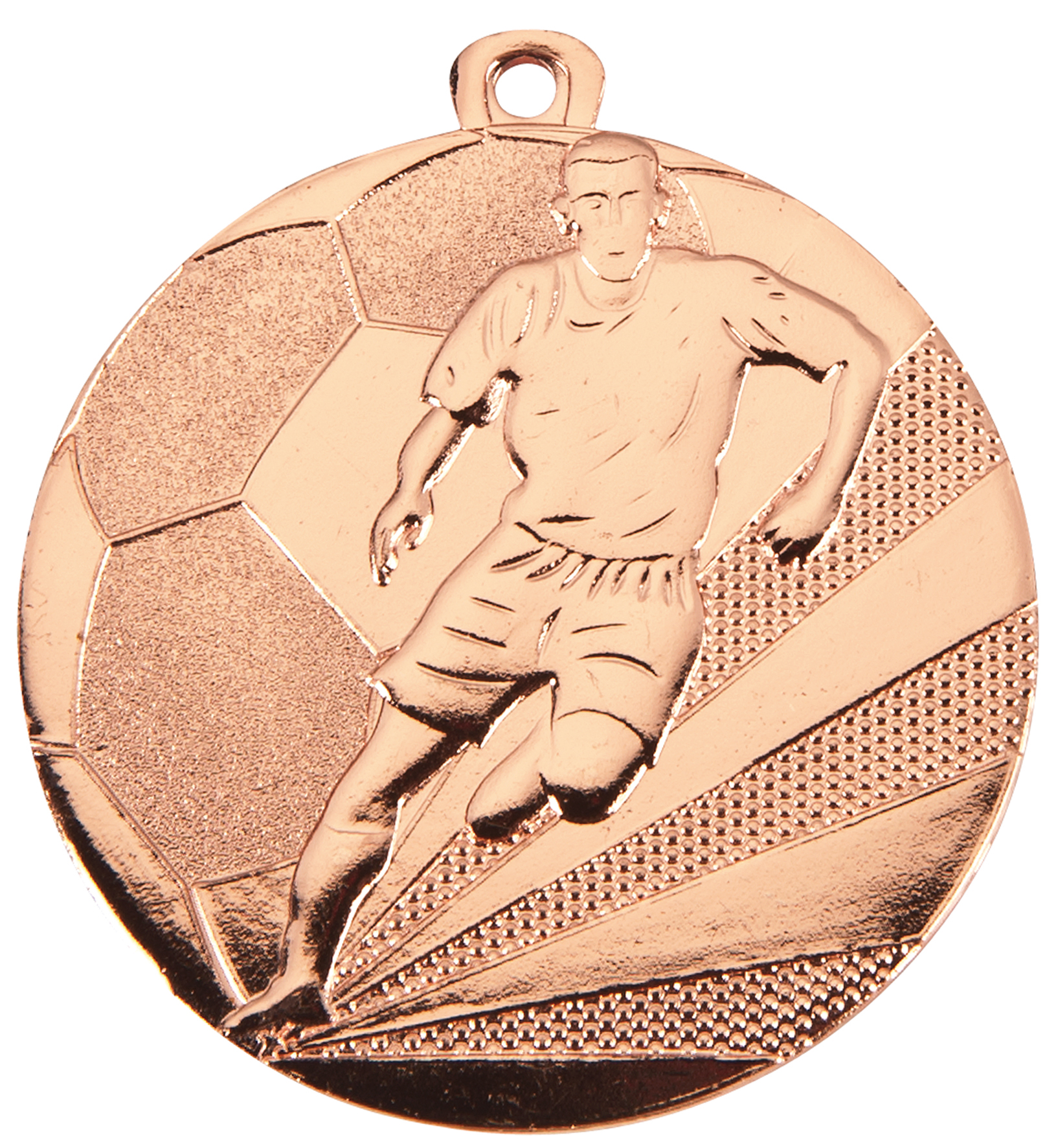 Medaljer 50 mm präglade - Fotboll - Guld, Silver och Brons - 4