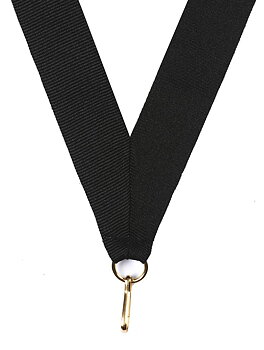 Medaljband Långt 800x22 mm - Svarta