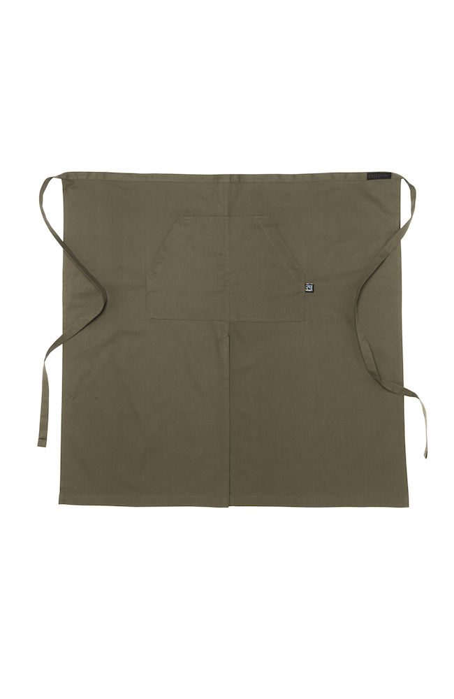 Långt Midjeförkläde - Oliv - Cottover - Fairtrade, EKO & GOTS - 2