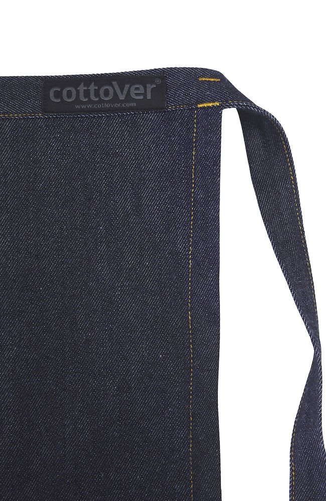 WAIST APRON LONG, Cottover, Denim, Fairtrade, EKO & GOTS - 2