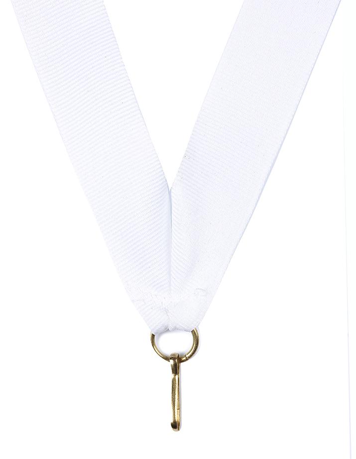 Medaljband Långt 800x22 mm - Vita