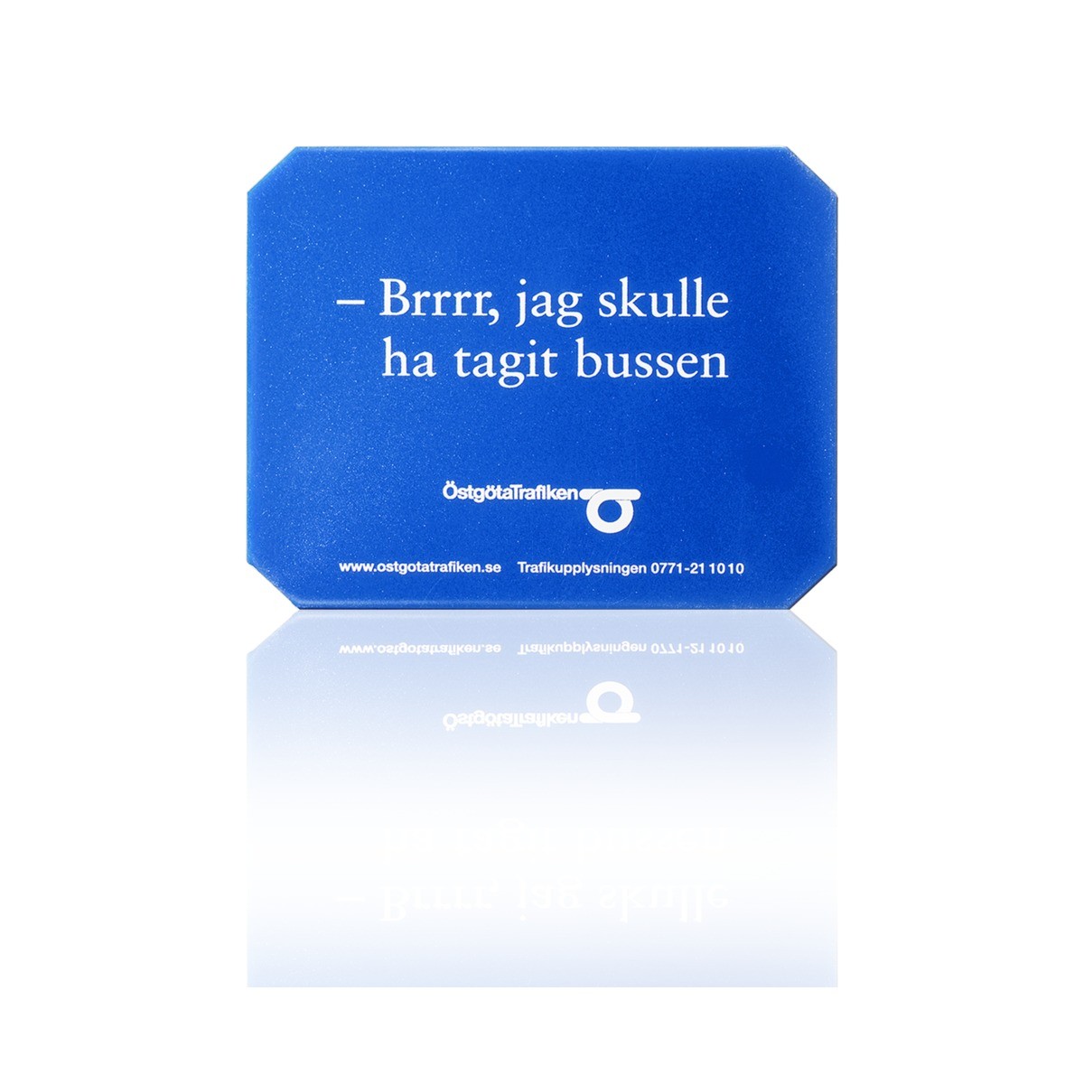 Färgad Isskrapa med eget tryckt motiv - Offereras - 2