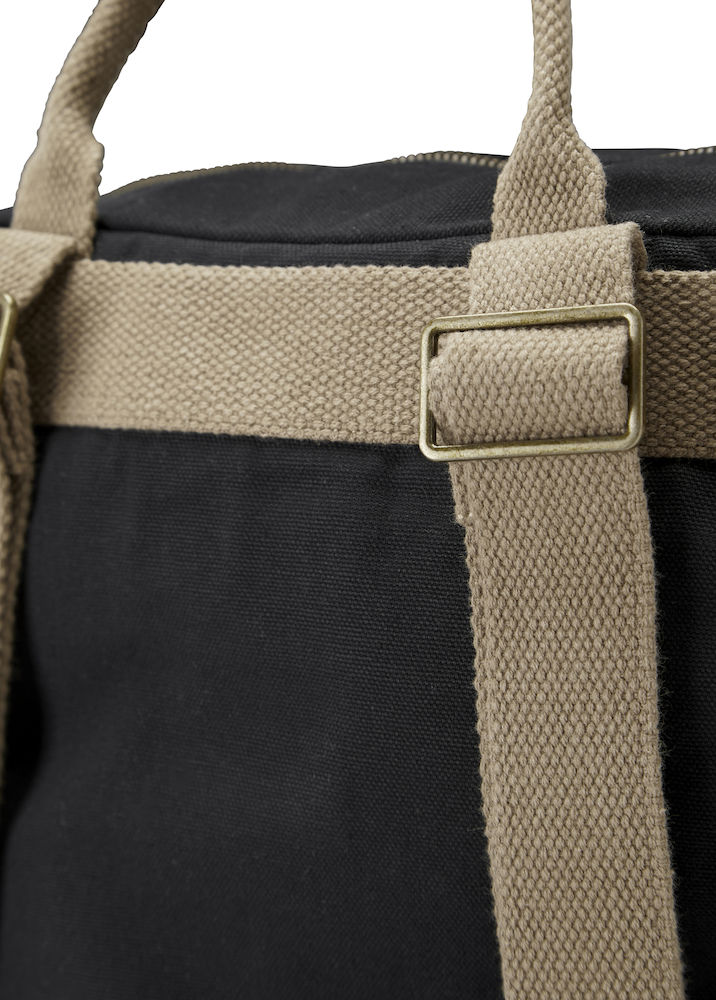 Ryggsäck Canvas - Svart- Cottover - Fairtrade, EKO & GOTS - 5