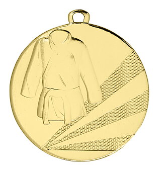 Medaljer 50 mm präglade - Judo - Guld, Silver och Brons