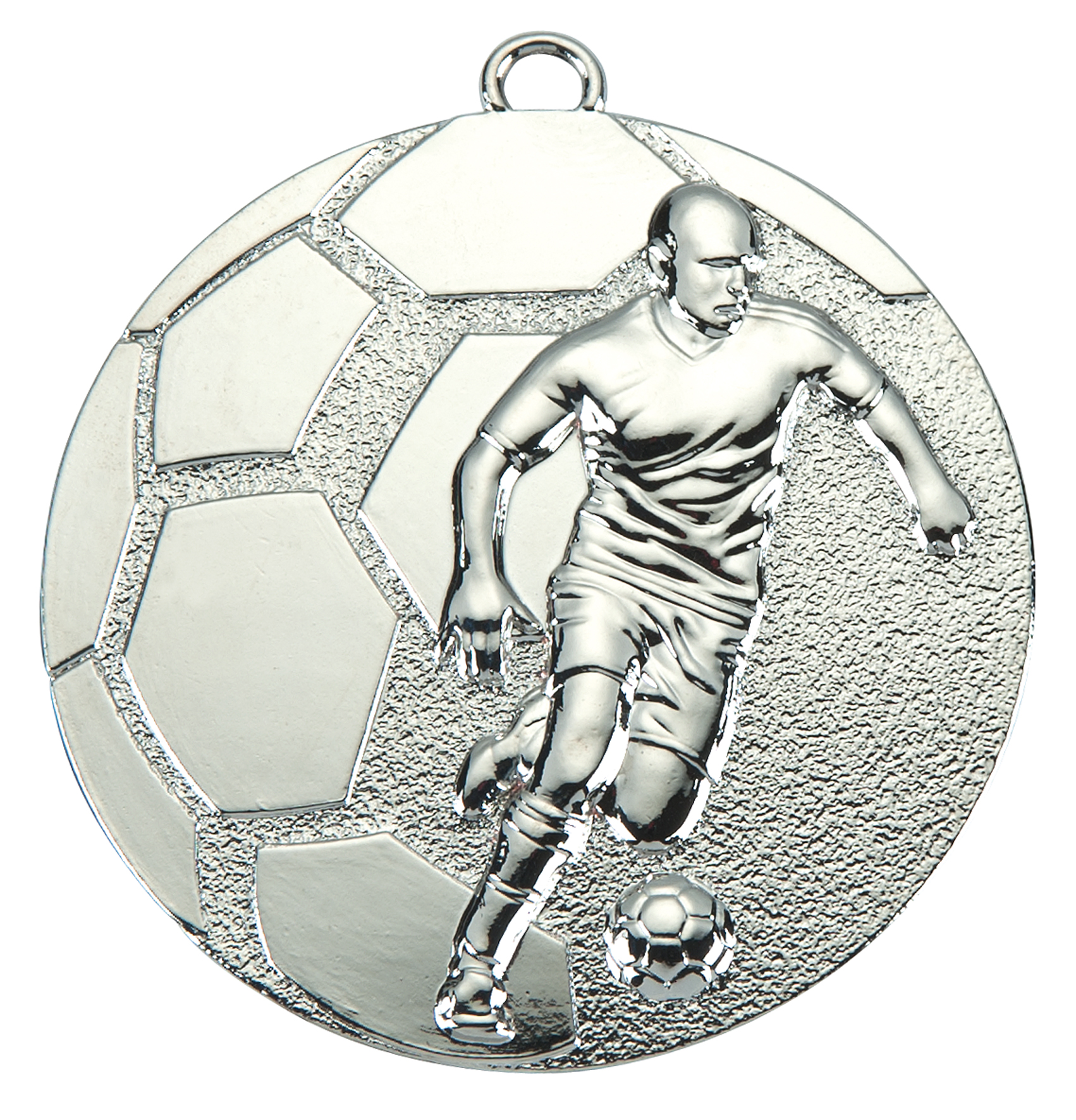 Medaljer 50 mm präglade - Fotboll - Guld, Silver och Brons - 3