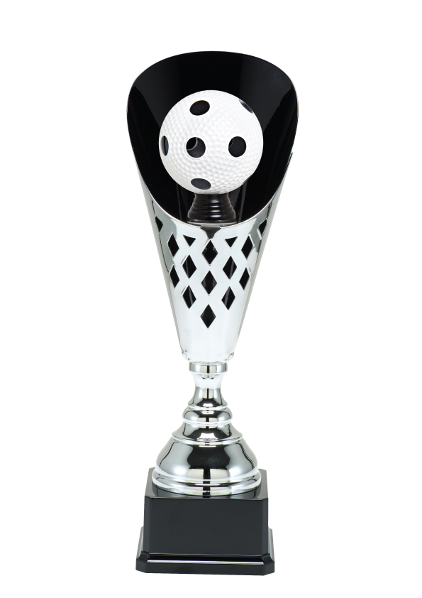 Silverpokal Innebandy Trophies  - 400/455/505 mm - Inklusive skylt med text