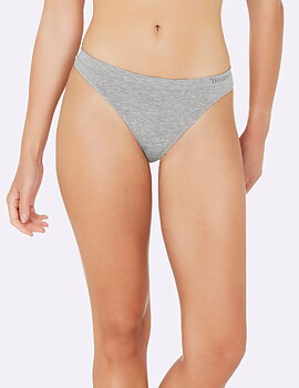 Trosa - G-String - Ljusgråa - BOODY - EKO (UTGÅR)