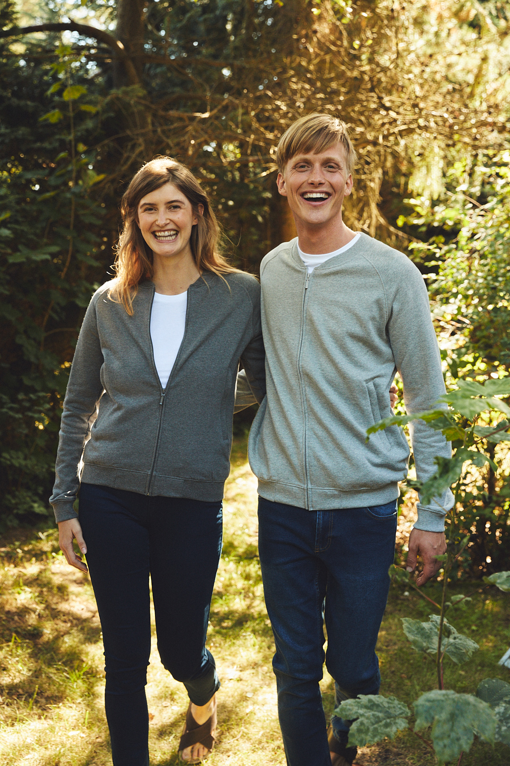Sweatshirtjacka - Unisex - Neutral - Fairtrade, EKO & GOTS - 7 olika färger - 8