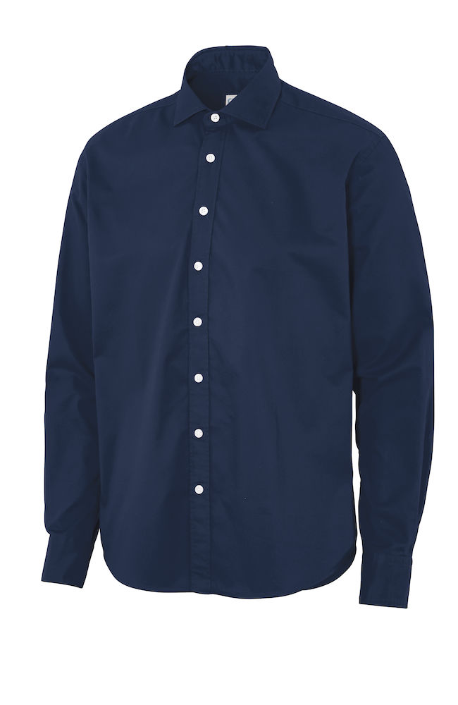 Bomullsskjorta - Herr - Cottover - Fairtrade, EKO & GOTS - Navy - 4