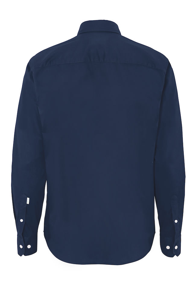 Bomullsskjorta - Herr - Cottover - Fairtrade, EKO & GOTS - Navy - 3