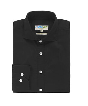 Bomullsskjorta - Herr - Cottover - Fairtrade, EKO & GOTS - Svart