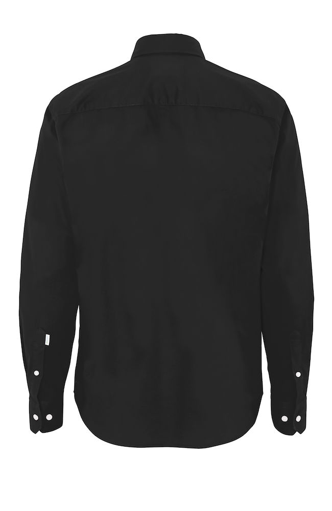 Bomullsskjorta - Herr - Cottover - Fairtrade, EKO & GOTS - Svart - 3
