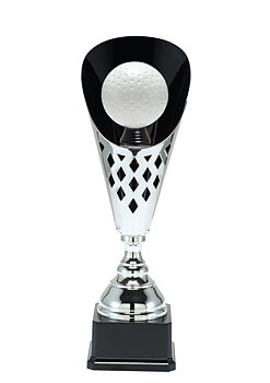 Silverpokal Landhockey Trophies  - 400/455/505 mm - Inklusive skylt med text
