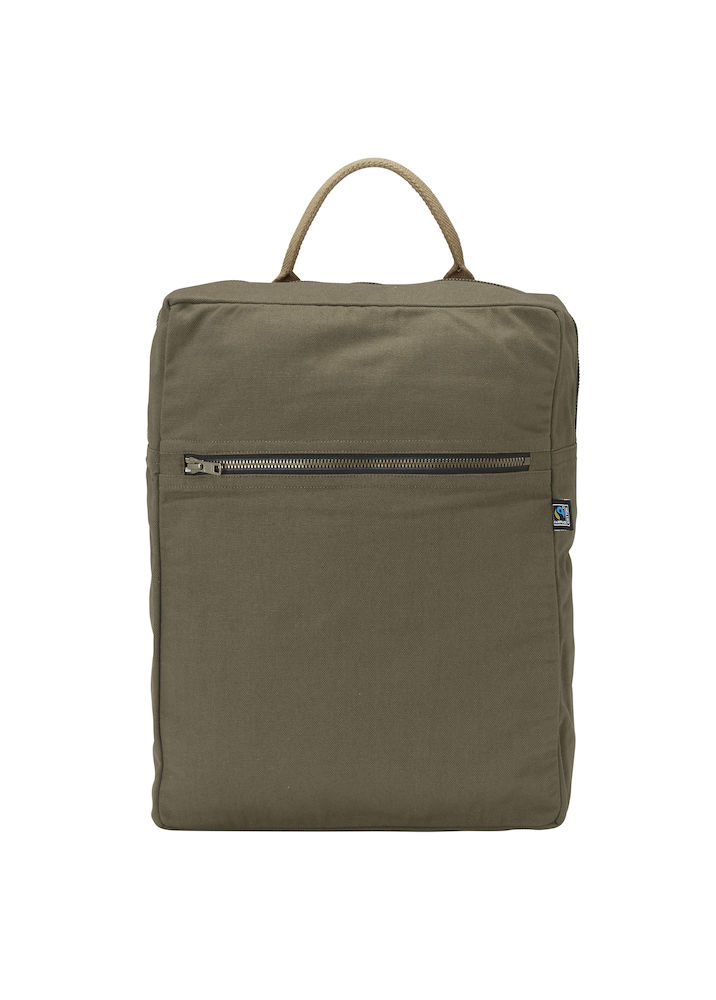 Ryggsäck Canvas - Oliv - Cottover - Fairtrade, EKO & GOTS