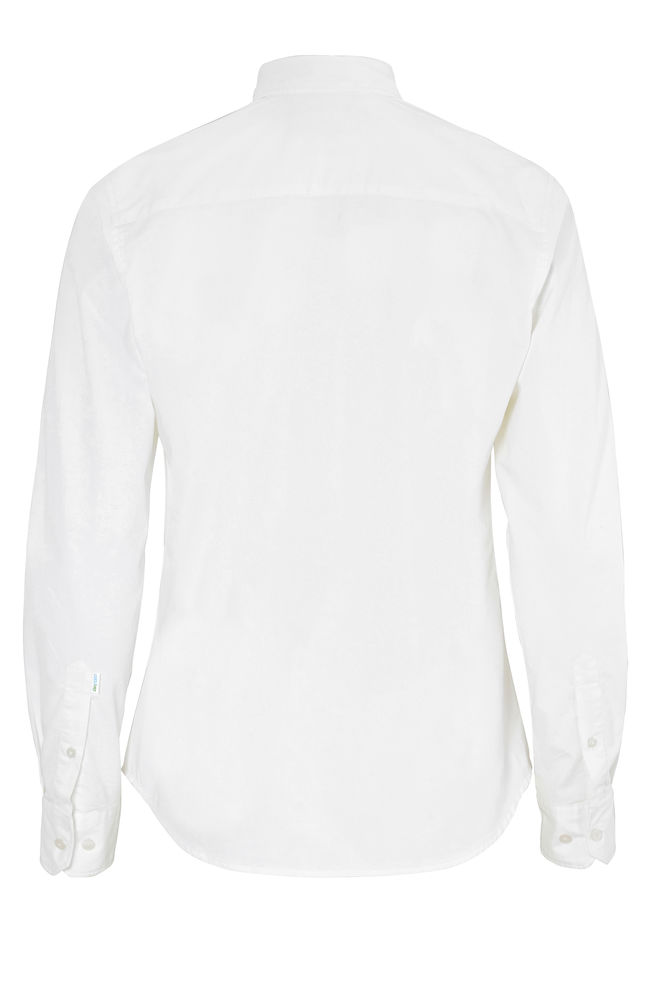 Bomullsskjorta Slim Fit- Herr - Cottover - Fairtrade, EKO & GOTS - Vit - 4