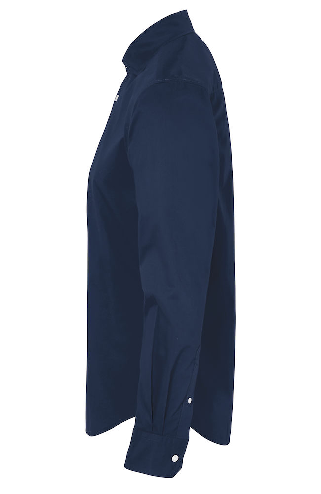 Bomullsskjorta Slim Fit- Herr - Cottover - Fairtrade, EKO & GOTS - Navy - 5