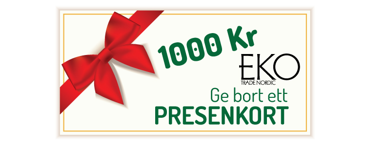 Presentkort 1000 kronor