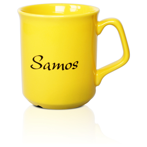 Stengodsmugg Samos 30 cl - 6 olika muggfärger - Inklusive 1-färgstryck - Stafflade priser - 3