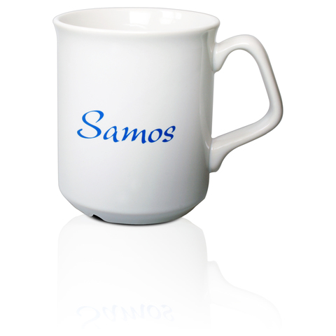 Stengodsmugg Samos 30 cl - 6 olika muggfärger - Inklusive 1-färgstryck - Stafflade priser - 2