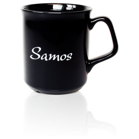 Stengodsmugg Samos 30 cl - 6 olika muggfärger - Inklusive 1-färgstryck - Stafflade priser - 6
