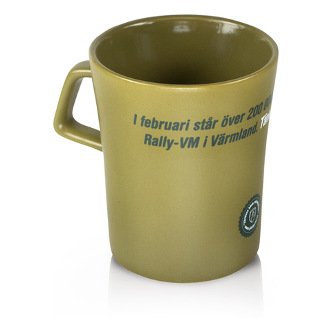 Stengodsmugg Forest 30 cl - 3 olika muggfärger - Inklusive 1-färgstryck - Stafflade priser - 2