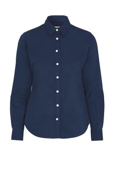 Bomullsskjorta - Dam - Cottover - Fairtrade, EKO & GOTS - Navy
