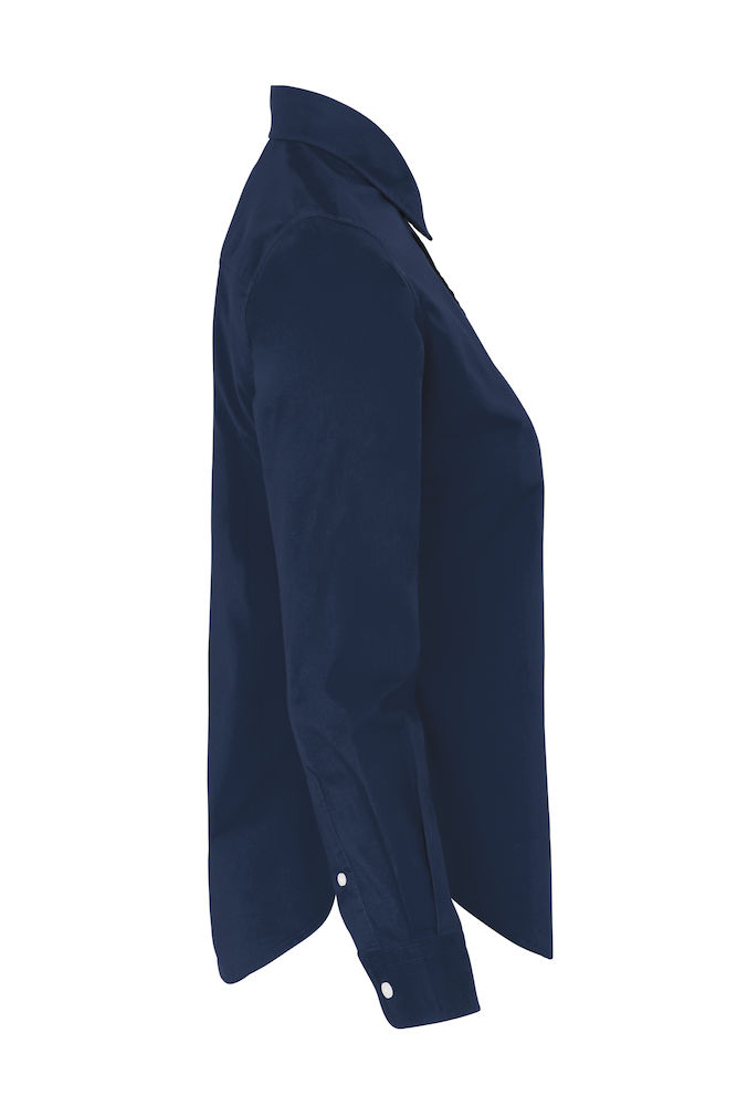 Bomullsskjorta - Dam - Cottover - Fairtrade, EKO & GOTS - Navy - 6