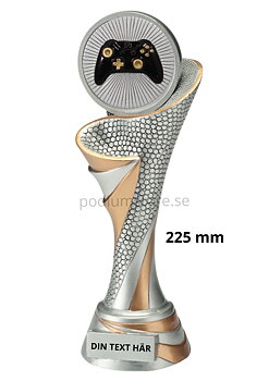 E-sport statyett Blaze 2.0 - 225 mm - Inklusive skylt med text