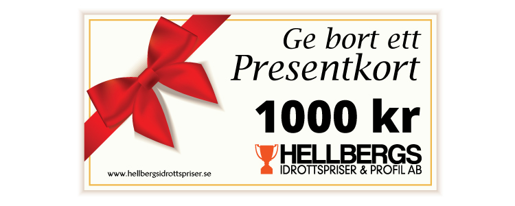 Presentkort 1000 kronor