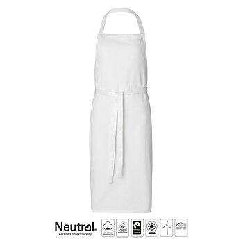 Förkläde - Barn - Neutral - Fairtrade, EKO & GOTS - Vit